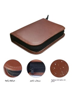 General Golf tool bag, golf accessory bag is easy to carry, multi-functional large-capacity storage leather bag  - Image 5