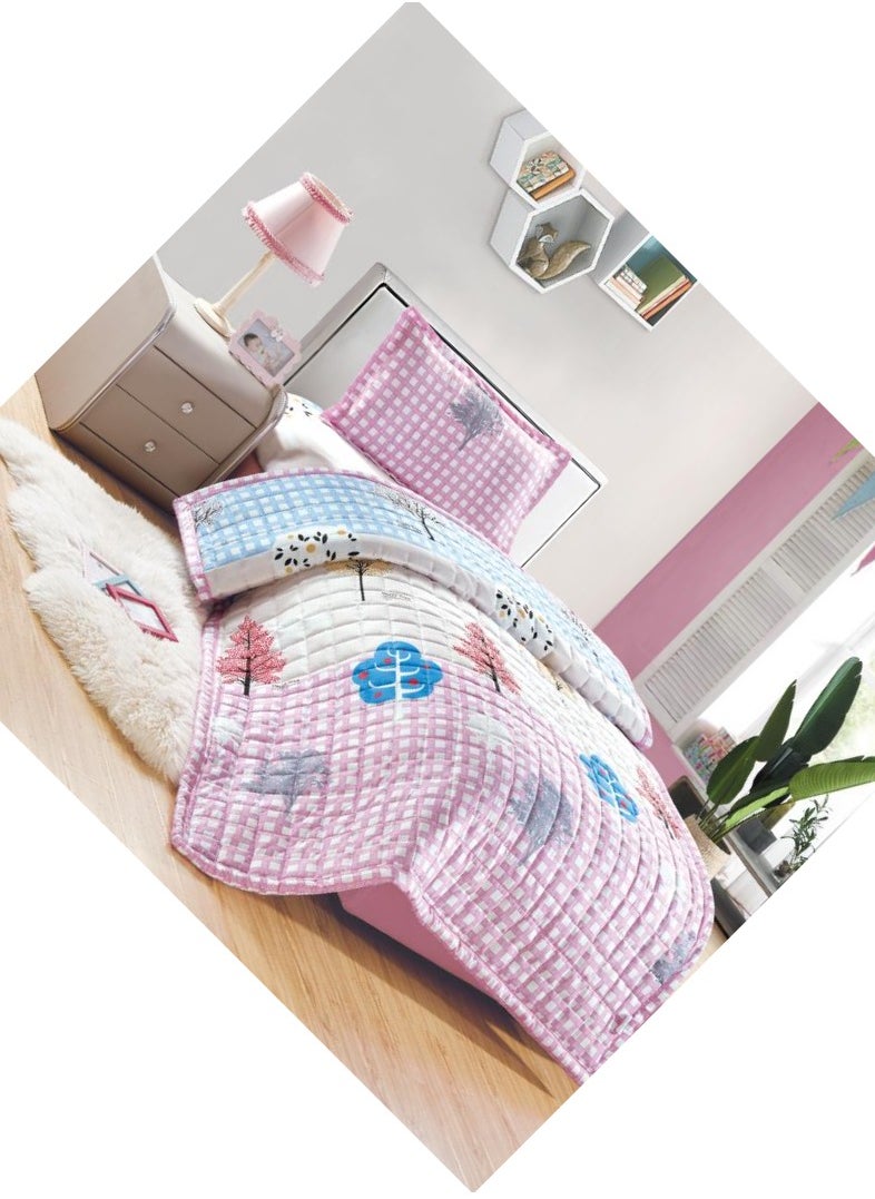 Moon - Compressed Bed Comforter Set Consisting Of 3 Pieces, Children'S Drawings - Image 1