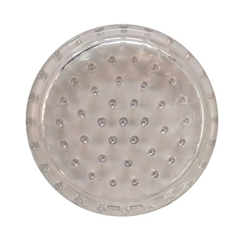 SoftTouch أكواب بلاستيكية مدببة من SoftTouch 4680195N لجعل السجاد قصير الحلقات (3/8" H) - 4 قطع (عبوة من 1) شفافة، 4 بوصة - Image 5