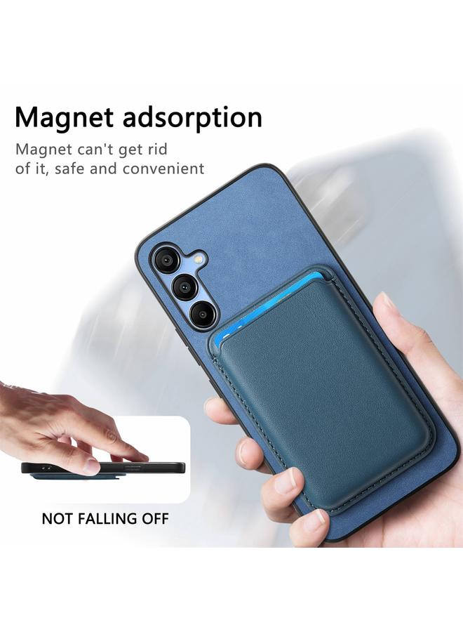 اس-توب جراب لهاتف Samsung Galaxy A34 Retro Magsafe Card Bag غطاء خلفي من البولي يوريثان - Image 5