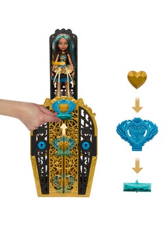 MONSTER HIGH Skulltimate Secrets Doll & Accessories Set, Monster Mysteries Cleo De Nile with Dress-Up Closet & 19+ Surprises including Clothes  - Image 4