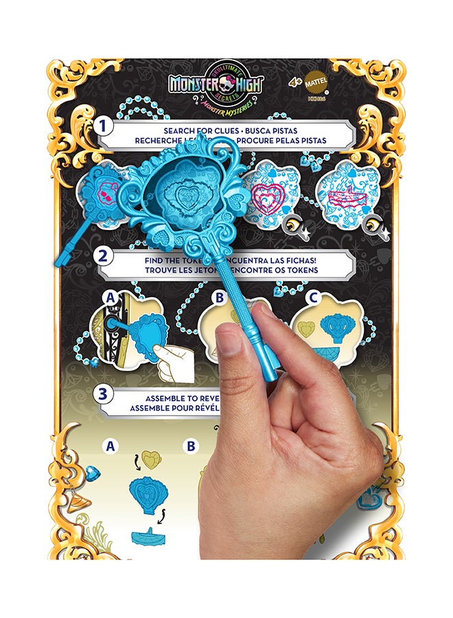 MONSTER HIGH Skulltimate Secrets Doll & Accessories Set, Monster Mysteries Cleo De Nile with Dress-Up Closet & 19+ Surprises including Clothes - Image 3