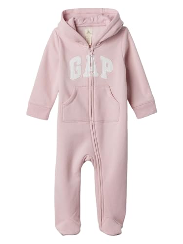GAP Unisex Baby Unisex Logo Bear One Piece Pure Pink 3-6M - Image 4