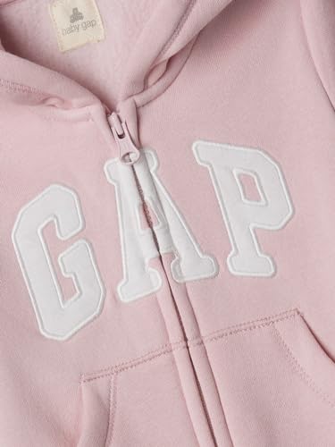 GAP Unisex Baby Unisex Logo Bear One Piece Pure Pink 3-6M - Image 3