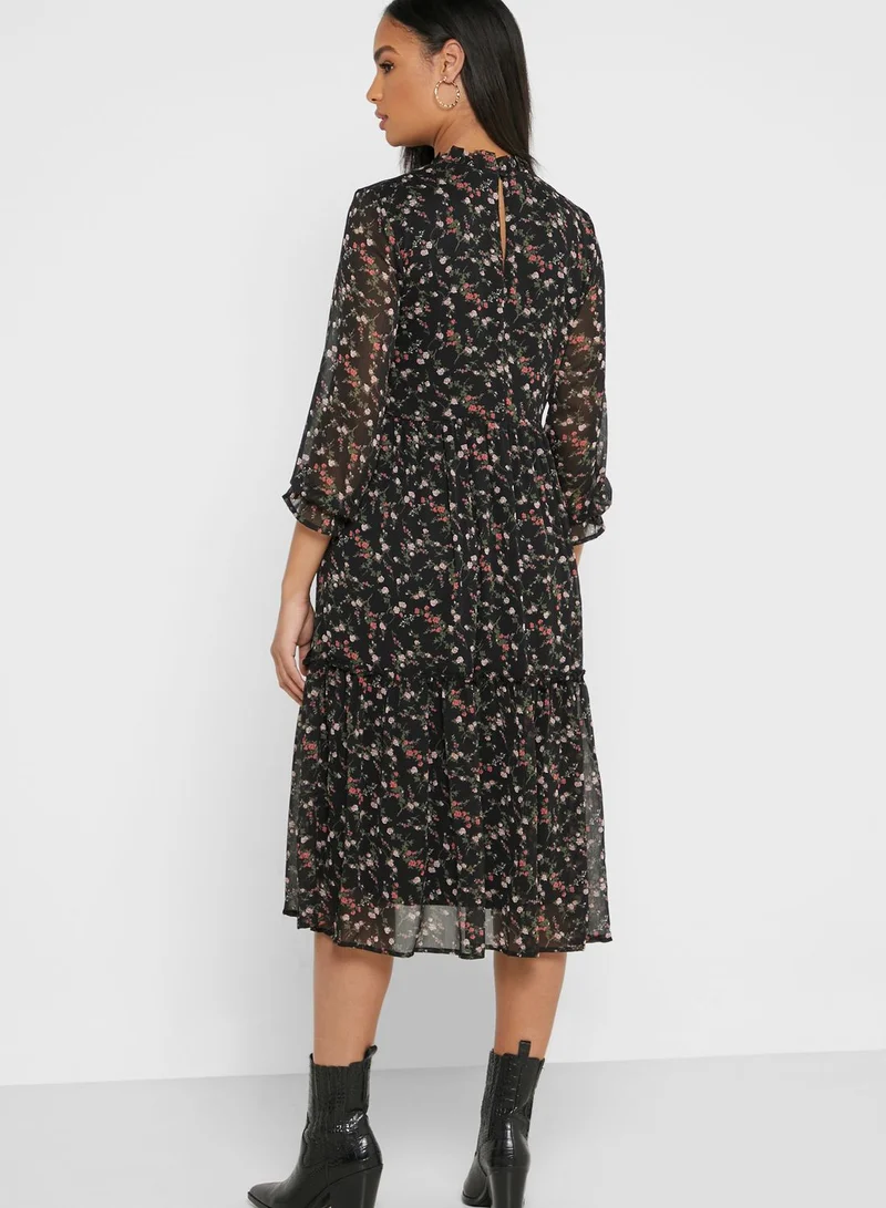 VERO MODA Floral Print Dress