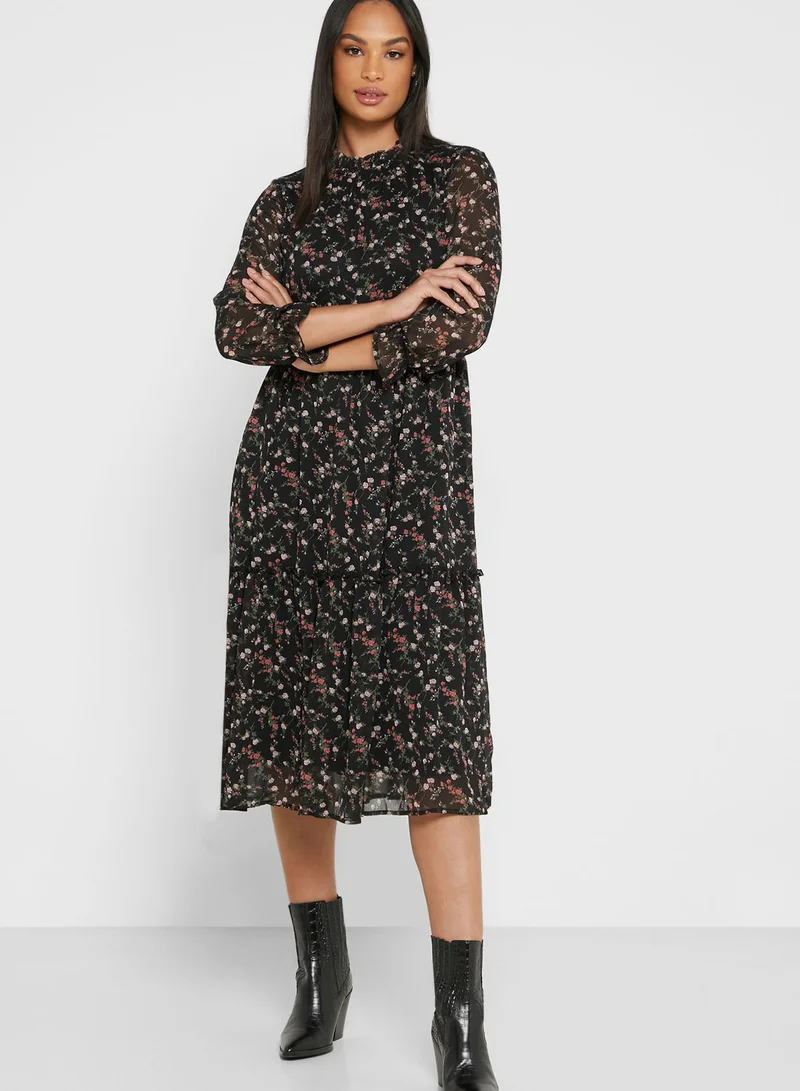 VERO MODA Floral Print Dress