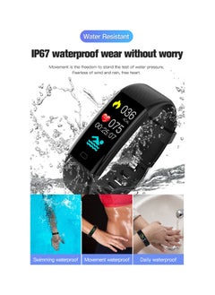 Generic Smart Watch Fitness Tracker Body Temperature Bracelet Watch Smart Sports Bracelet, Heart Rate / Blood Oxygen / Blood Pressure Monitor Step Calorie Counter Sleep Monitoring, IP67 Waterproof Smart Bra  - Image 5