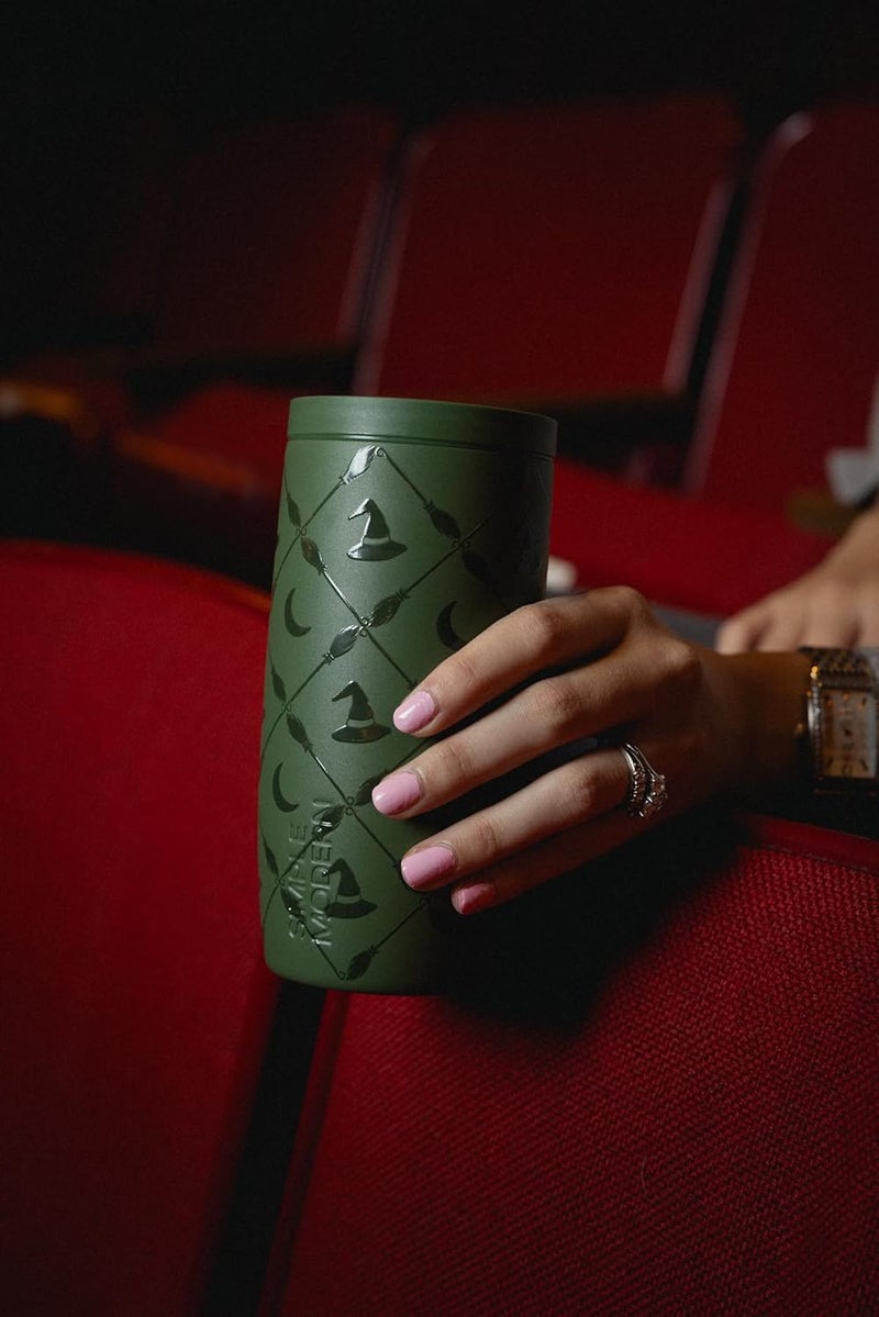 Simple Modern Low maintenance Halloween Signature Voyager | 16oz Travel Coffee Mug Tumbler with 360° Lid | Gifts for Women Men | Ceramic-Lined Insulated Stainless Steel Cold Brew Iced Coffee Cup | Argyle Witch KSA market compliant quality - Image 1
