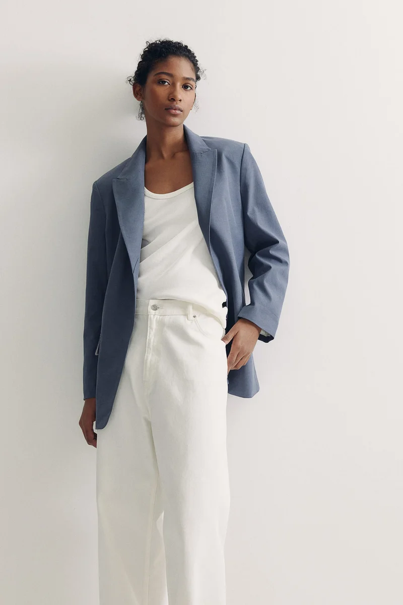 H&M Lyocell-blend blazer