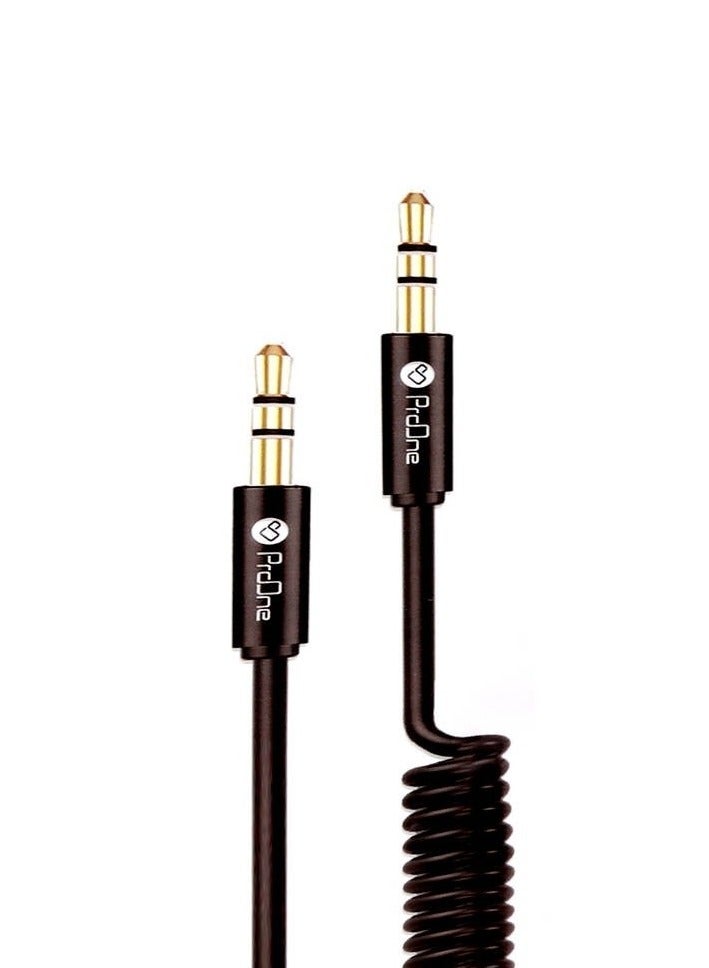ProOne ProOne 3.5mm Audio Cable Aux Cable 1M Braided Male to Male Stereo Auxiliary Aux Jack Compatible for iPhone, iPad, Samsung Smartphones, Tablets Car Home Stereos, Beats Bose Sony Speaker  - Image 3