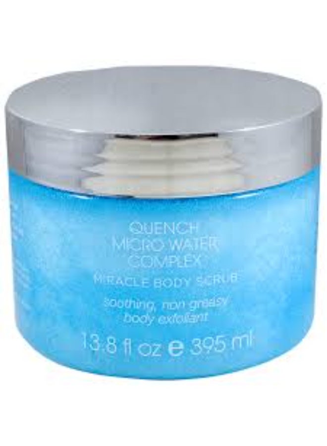كوينش مقشر الجسم المعجزة بملح البحر ومركب "Quench" المائي الدقيق - 395 مل - Image 3