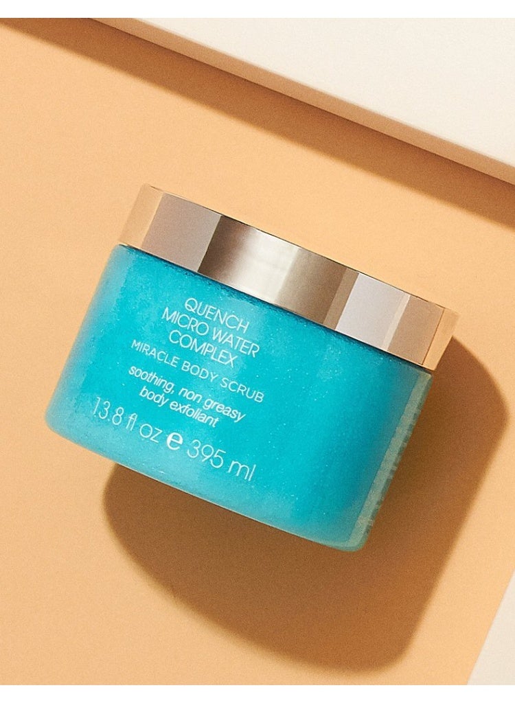 كوينش مقشر الجسم المعجزة بملح البحر ومركب "Quench" المائي الدقيق - 395 مل - Image 2