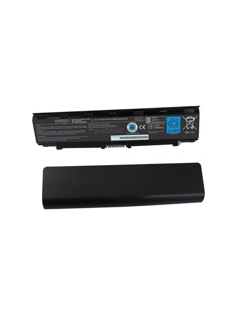 Terabyte Replacement Laptop Battery For Toshiba Satellite L800 M800 M805 C805 L830 L850 C850 C870 L870 / PABAS259 PABAS260 Black - Image 3
