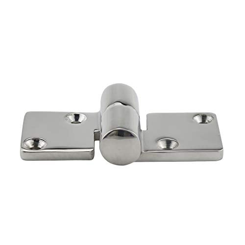 NRC&XRC Pair of Stainless Steel 316 Heavy Duty Marine Grade 3.5" x 1.5"Left & Right Lift-Off/Take-Apart Hinge Hinge Cast Hinge W/Screws - Image 5
