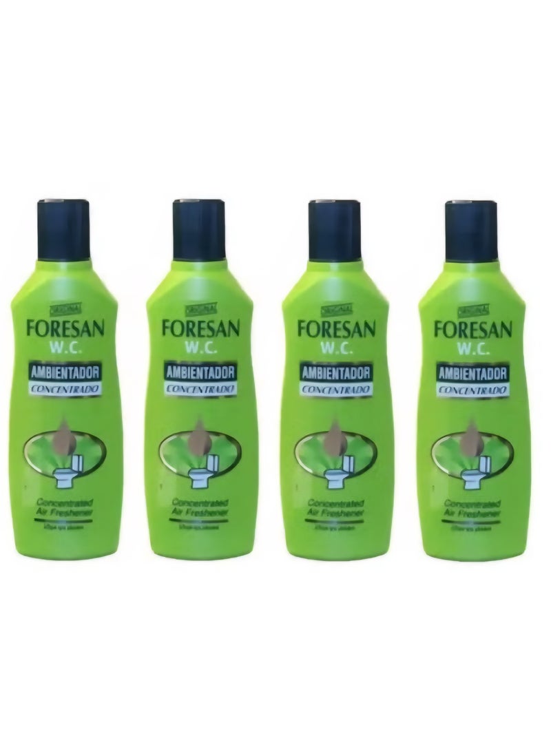 FORESAN 125ml Toilet Centered Air Freshener 4pcs