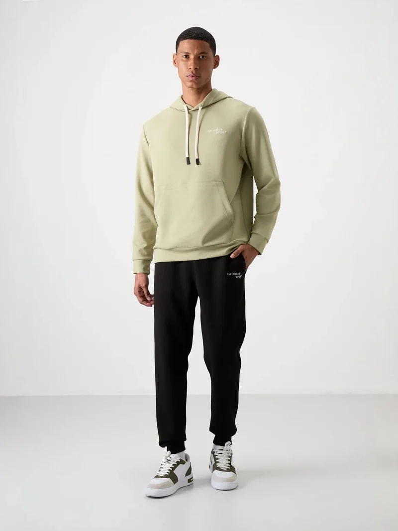 TOMMYLIFE TOMMY Men's Hooded Sweatshirt And Pants Set