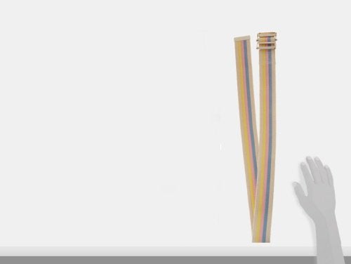 Sammons Preston Gait Belt with Metal Buckle 2 Wide 48L Heavy Duty Gait Transfer Belt Patient Transfer Essential Walking and Transport Assistant for Elderly Disabled  Patients Pastel - Image 2