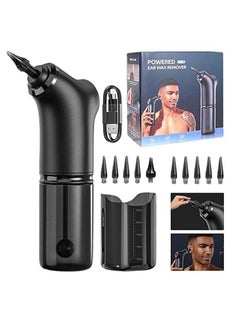 Earwax remover, 2000mAh battery ear cleaning tool, USB rechargeable ear cleaning kit, 6.8 fl oz water tank hydrodynamic cleaning system, safe and effective ear cleaning system