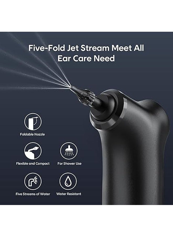 General - Earwax remover, 2000mAh battery ear cleaning tool, USB rechargeable ear cleaning kit, 6.8 fl oz water tank hydrodynamic cleaning system, safe and effective ear cleaning system - Image 1