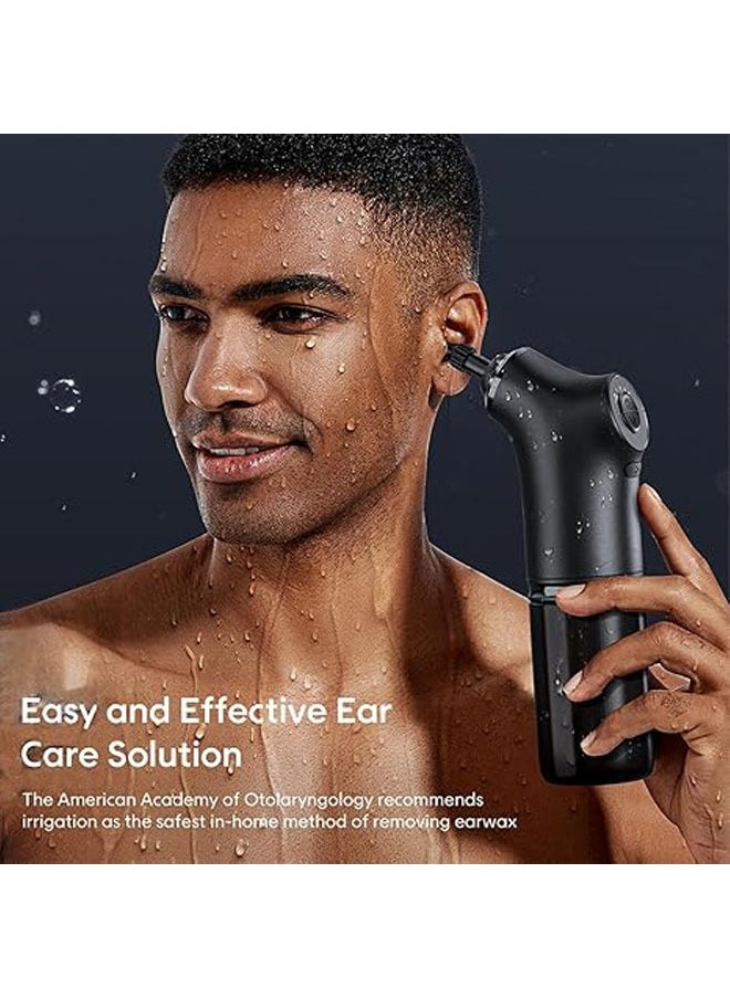 General - Earwax remover, 2000mAh battery ear cleaning tool, USB rechargeable ear cleaning kit, 6.8 fl oz water tank hydrodynamic cleaning system, safe and effective ear cleaning system - Image 1