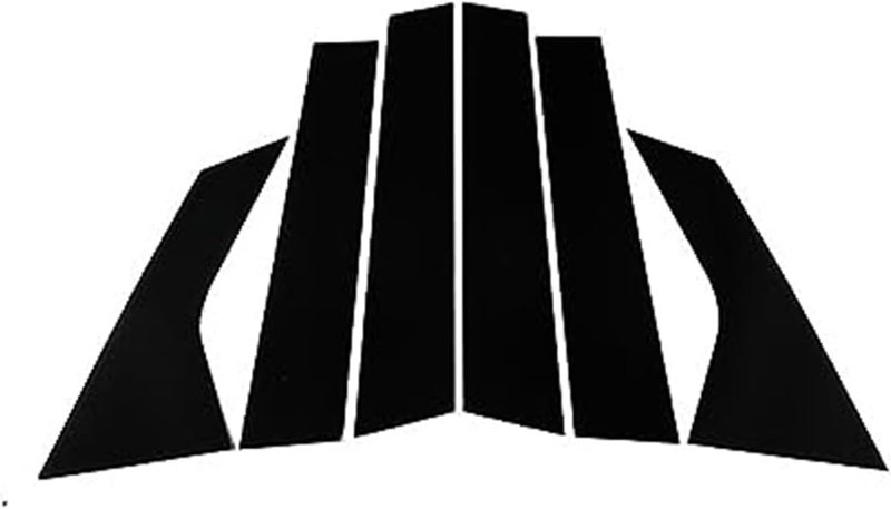 Wivplex Glossy Black Car Window Trim Cover - Image 1