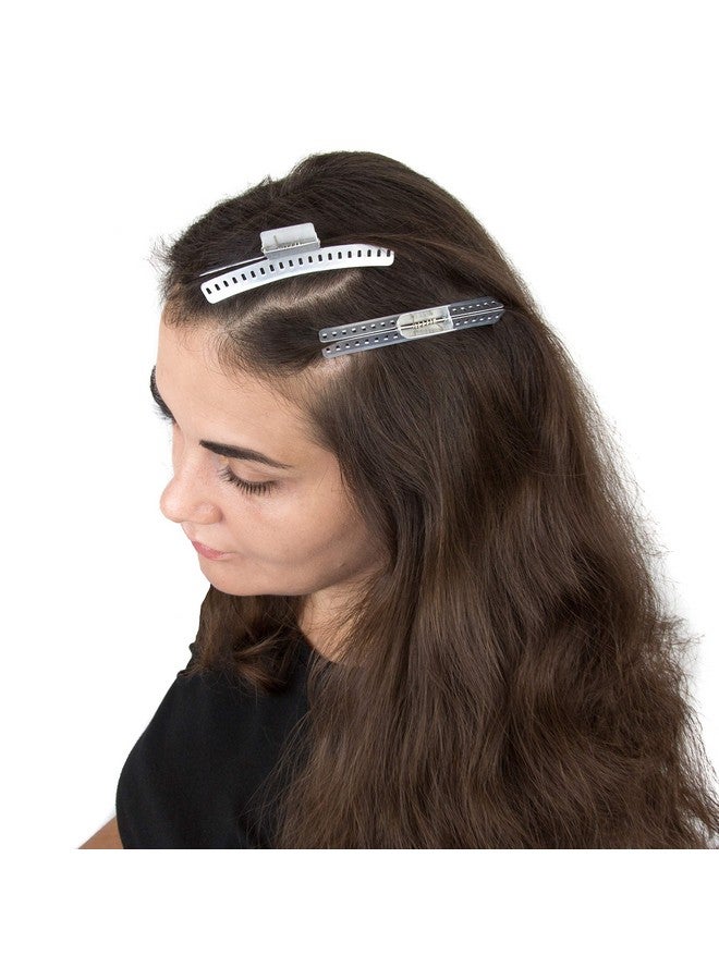 Salon Supply Co Hair Wave Clips Set Of 10 Aluminum 3.5" Butterfly Wave Setting Clips Finger Wave Clips For Hair Marcel Wave Hair Clips Fingerwave Clips Wave Clamps - Image 5