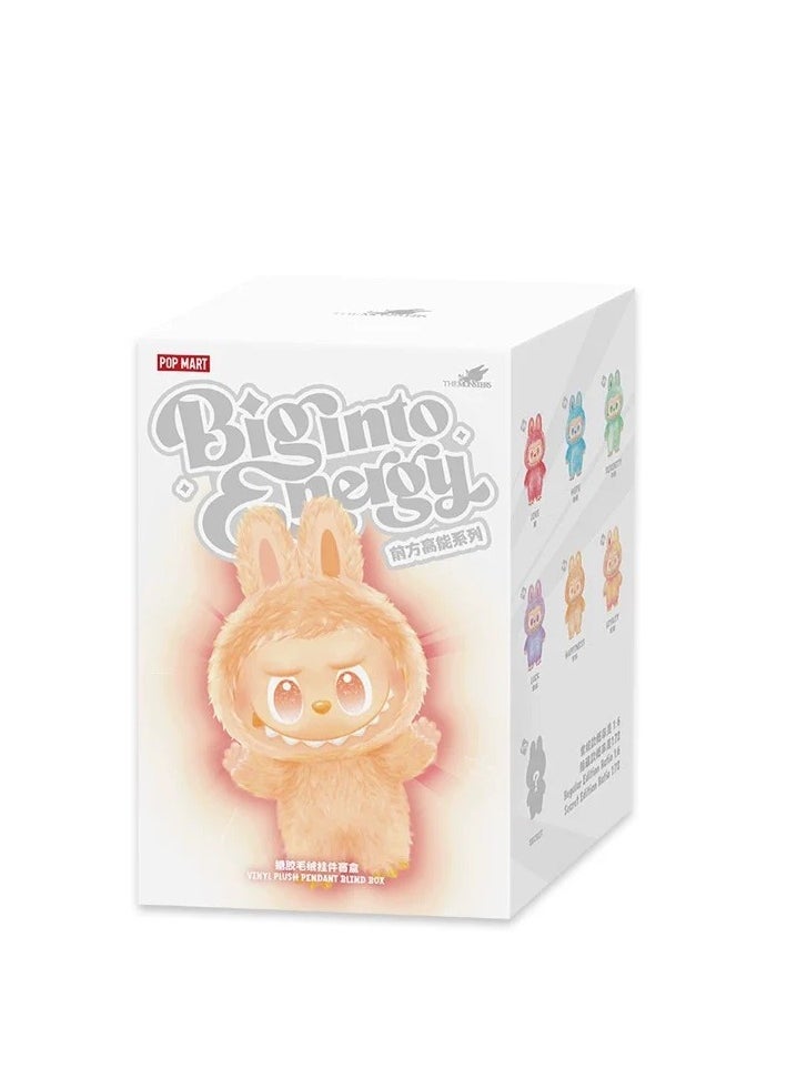 POP MART Labubu THE MONSTERS Big into Energy Series-Vinyl Plush Pendant Blind Box Single Box  - Image 1