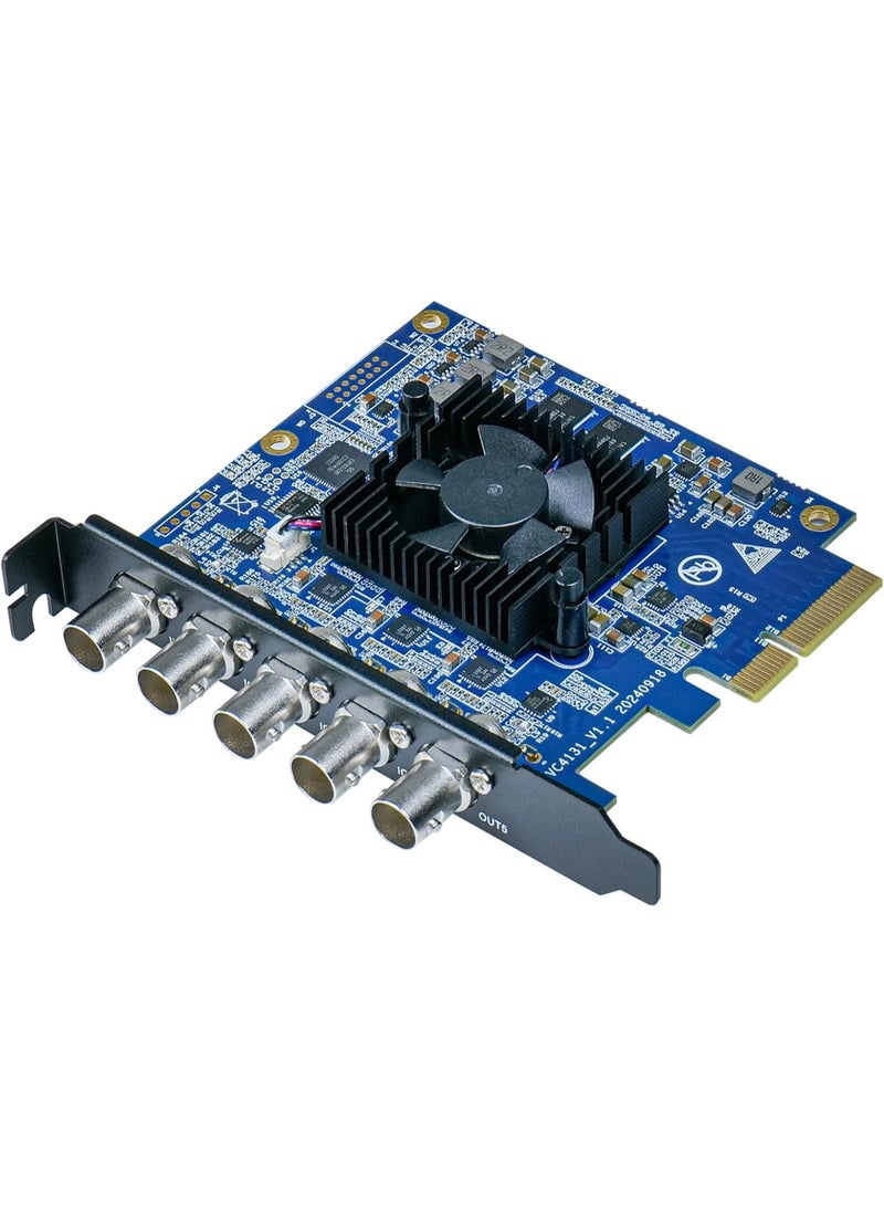 AVMATRIX VP51 5-Channel SDI PCIe Capture and Playback Card HD 1080p60 Video SDI Input Output Windows Linux Compatible - Image 4