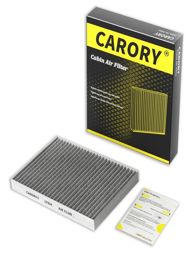CARORY Cabin Air Filter w/Activated Carbon for 2017-2023 Nissan Qashqai, 2014-2020 Rogue, 2017-2023 Rogue Sport, 27277-4BU0A, 27277-4BA0A, 27277-5HA0A, CF11854 - Image 1
