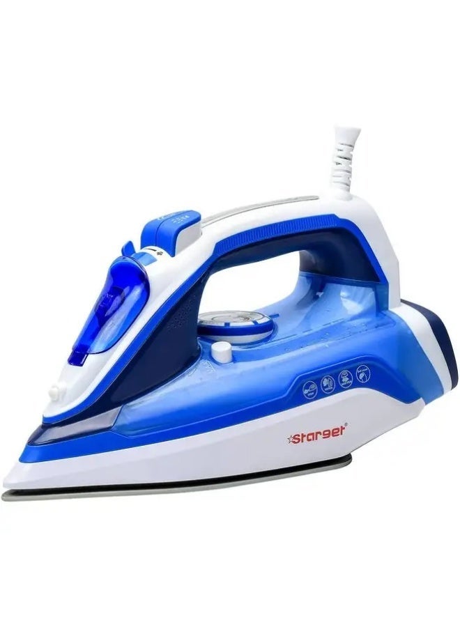 Starget 2400W Electric Steam Iron with Ceramic Soleplate for Suction and Self-Cleaning, ST-840, Multiple Colors - Image 2