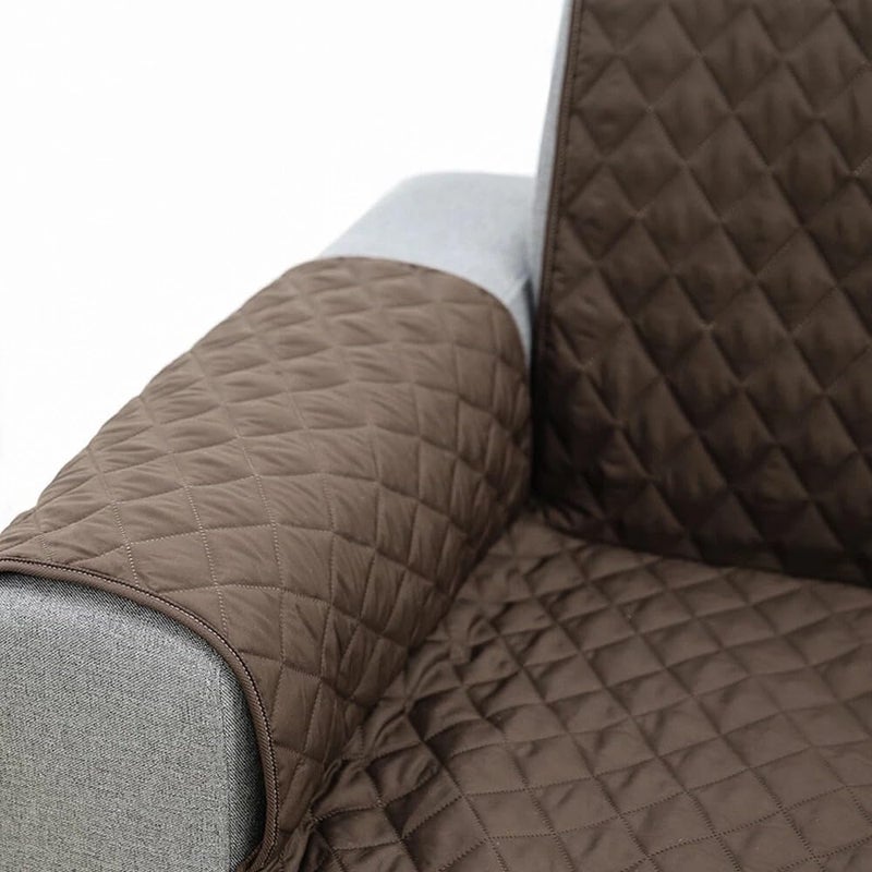 Recliner Slipcover Non Slip Washable Chair Cover Furniture Protector for Living Room Use with Pets, Easy Fit Armchair Cover, SB-279