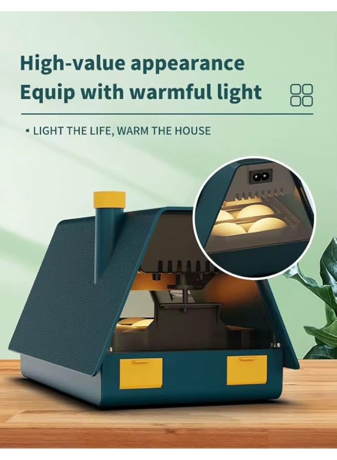 Neo Classic 10-Egg Automatic Incubator – Automatic Temperature Control, LED Display, Warm Light Window, Home Egg Hatcher for Chicken, Duck, Quail, Goose (10LH) - Image 4