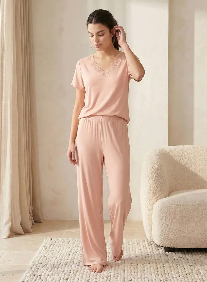 Splash FAV Splash Intimates Pyjama Set Top & Trousers