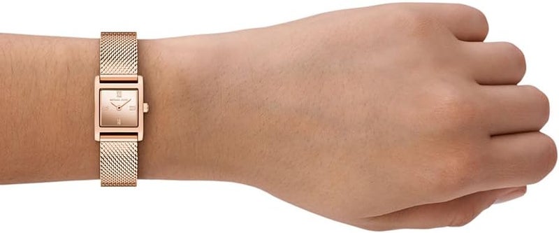 مايكل كورس Women Michael Kors Georgie Rose Gold Watch MK4960 - Image 4