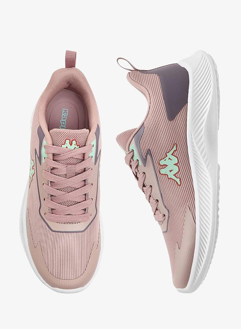 Kappa Women's Logo Detail Sneakers with Lace-Up Closure - Image 3