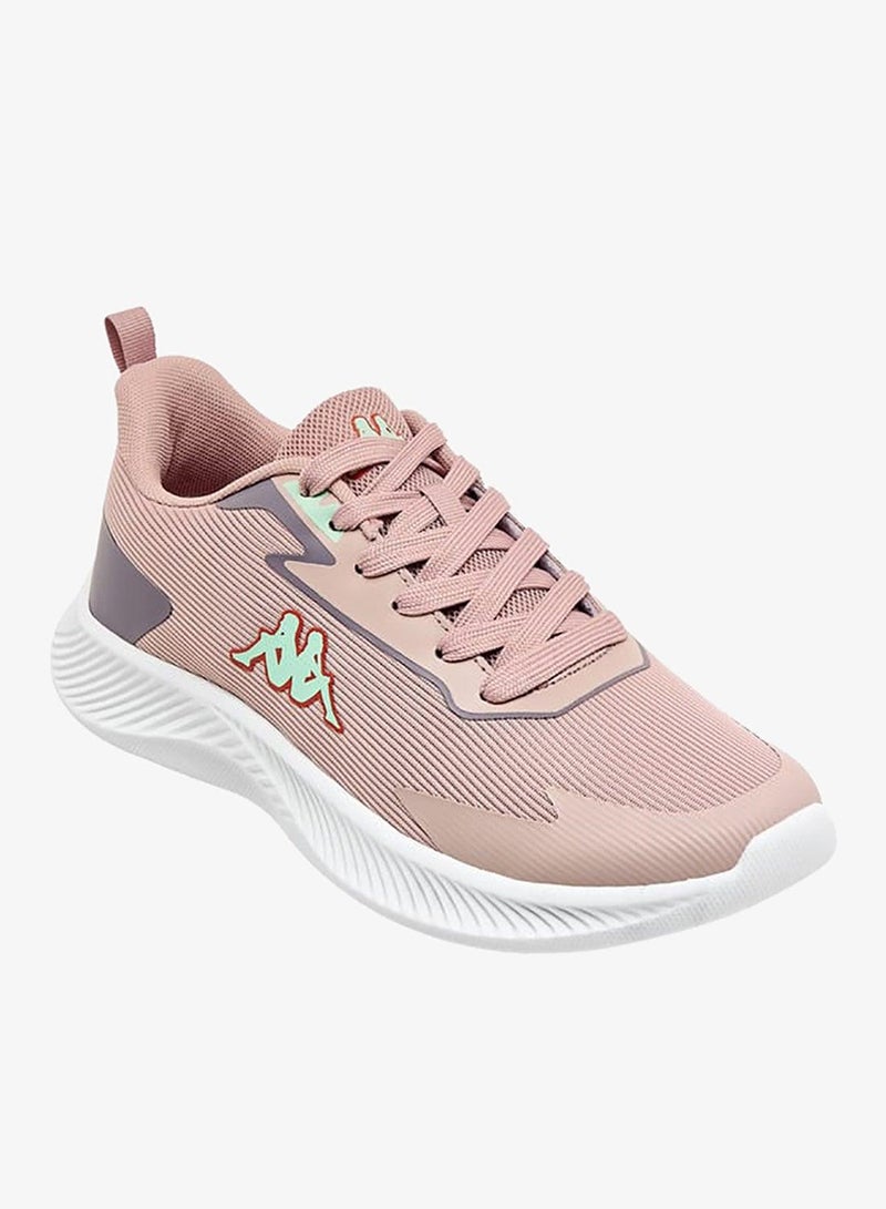 Kappa Women's Logo Detail Sneakers with Lace-Up Closure - Image 1
