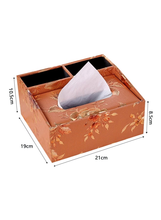 Sharpdo Leather Tissue Box Holder Multicolour - Image 3