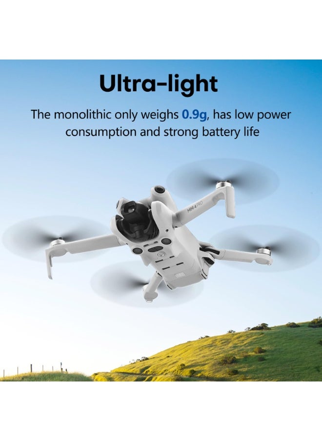 LumsAura (16 Pcs)- Mini 4 Pro/Mini 3 Pro Propellers Blades for DJI Mini 4 Pro/Mini 3 Pro, Replacement Low-Noise and Quick-Release Props Wings Compatible with DJI Mini 4 Pro/Mini 3 Pro Drone Accessories  - Image 3