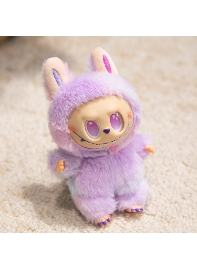 Cute Labubu Plush Toy Pendant Plush Keychain Bag Pendant  - Image 2