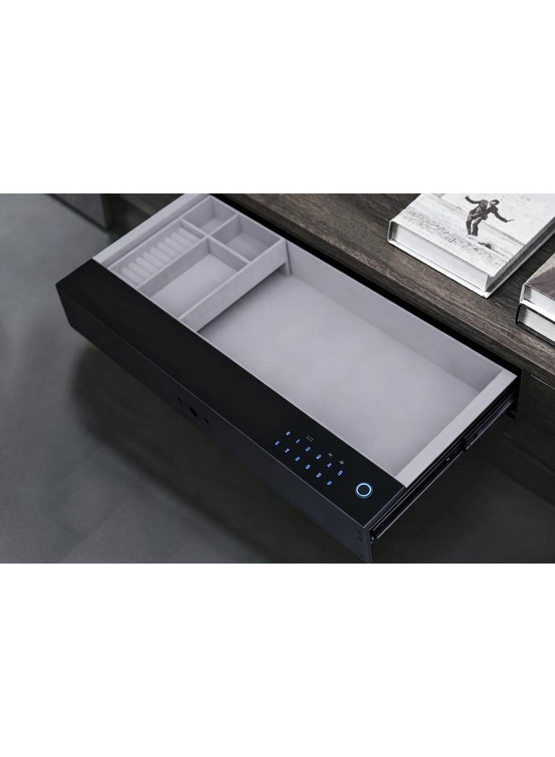 نومي SMART CASE 90cm Touch Screen Smart Code Safe – Steel Security Case with Acrylic Screen & Flocked Interior - Image 3