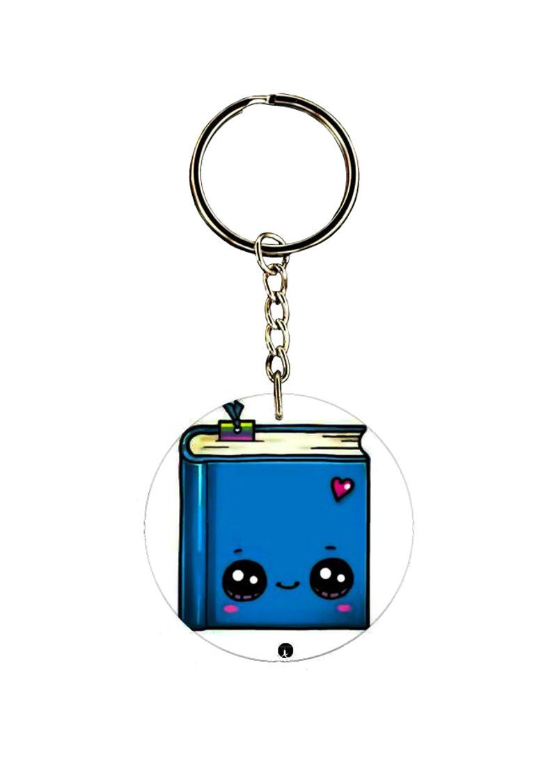 RKN Double Sided Book Printed Keychain