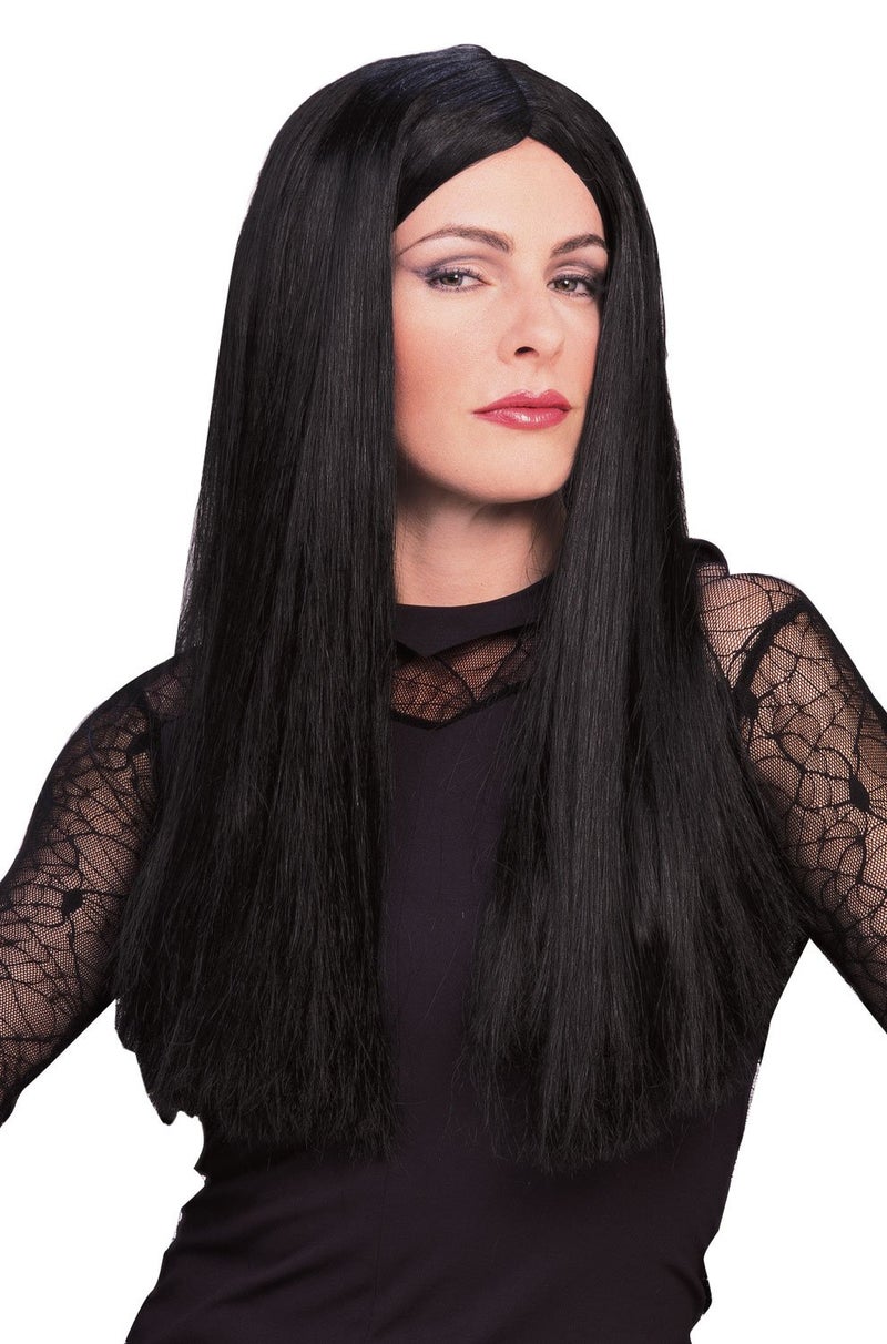 Rubies The Addams Family: Morticia Addams Wig for Adults by Rubies, Women's No Size - Image 1