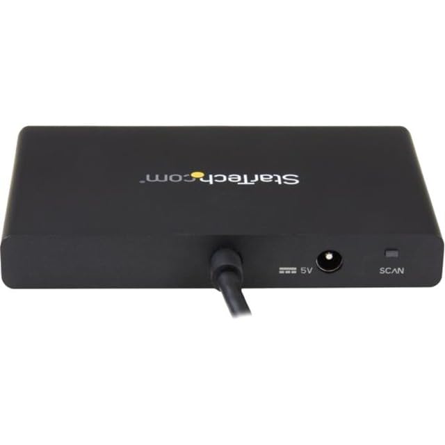 Startech.com StarTech.com 4-Port Multi Monitor Adapter - Mini DisplayPort to DisplayPort MST Hub - 4x 1080p - Video Splitter for Extended Desktop Mode on Windows PCs Only - mDP to Quad DP Monitors (MSTMDP124DP)  - Image 3