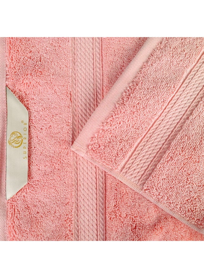 Superior Madison TS Set, Hand Towel 4-Pack, Tea Rose, 4 Count - Image 3