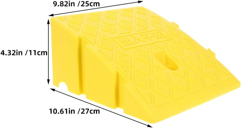 Global easy assemble picks STOBAZA Rise Ramp for Doorways Non-Slip Plastic Curb Ramp for Wheelchairs Scooters Easy to Install Portable Yellow Practical experience crafted Diverse application fit Upgraded general material Simple multifunctional build Easy transit optimized build Global versatile design Narrow & wide space compatible Dust proof Wide use selected material Defect free upgraded substance Major city pickup option Good ventilation General purpose premium build Proper storage environment Various size alternatives Safe material Heat insulation layer Year round in stock Minimal design Scheduled warehouse deliver Safe approved storage space Cost effective upgraded craftsmanship Heat resistant Diverse requirement fit - Image 2