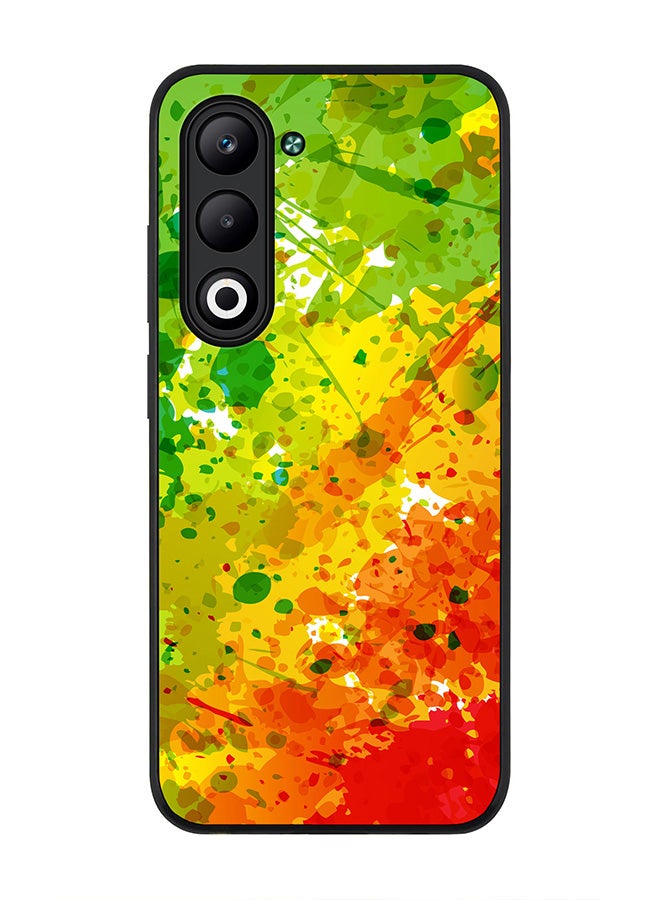 Stylizedd For Oppo A5 5G / A5 4G Case,Slim fit Camera Protection, Shockproof Thin Phone cover  - Tropical Splash