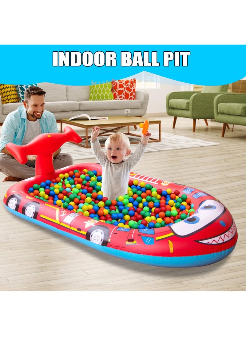 Leon Home 180*90*40cmChildren's inflatable fountain pool | Children's inflatable paddling pool | Outdoor swimming pool | Outdoor water toys suitable for boys and girls to play in the water in summer  - Image 3