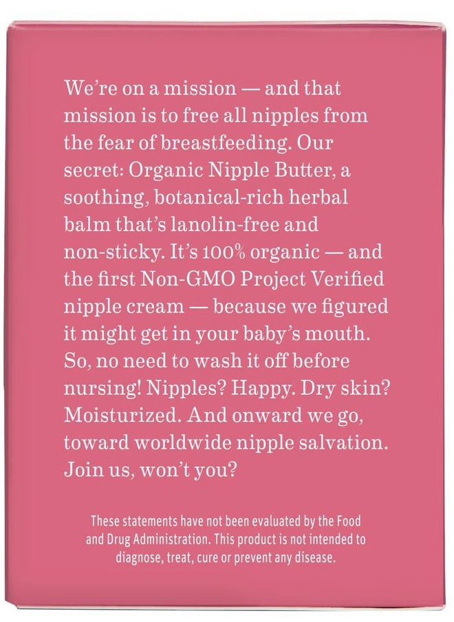 Earth Mama Organic Nipple Butter Breastfeeding Cream, Lanolin-Free, Safe for Nursing & Dry Skin, Non-GMO Project Verified, 2 Fl Oz  - Image 5