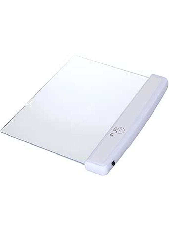 ضوء LED للقراءة من اللوحة المسطحة، مصباح ليلي لحماية العين، أبيض للاستخدام بجانب السرير - Image 1