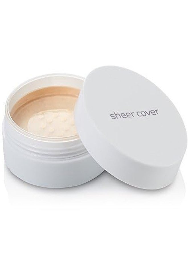 Sheer Cover Perfect Shade - Mineral Foundation Makeup Kit w/ Free Brush - Light/Fair Shade - Powder Makeup, Best Full Coverage Foundation 4 Grams - Image 3